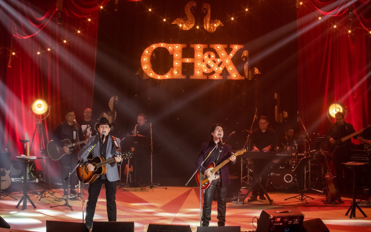 Chitãozinho e Xororó se apresentam nesta quarta-feira em especial na TV Globo - Globo/Gustavo Scatena