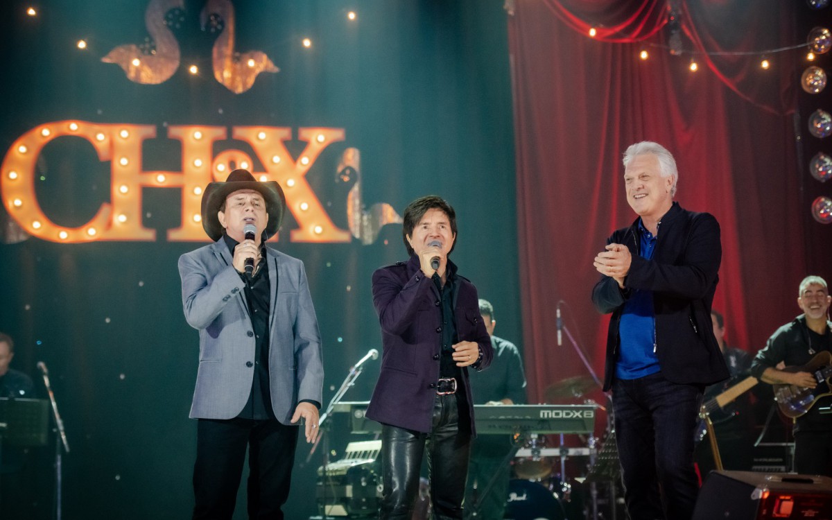 Chitãozinho e Xororó prometem fortes emoções para especial de 50 anos da dupla na TV Globo - Globo/Gustavo Scatena