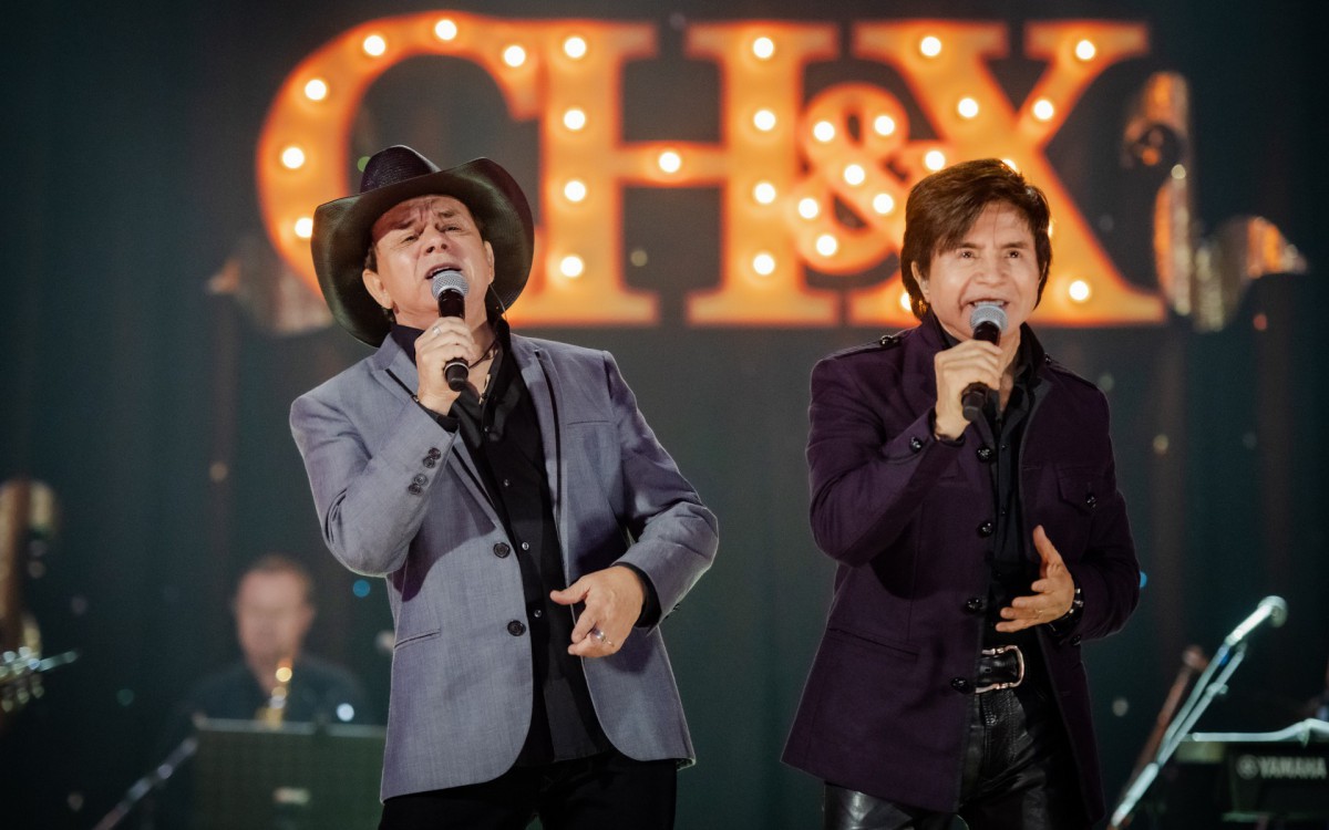 Chitãozinho e Xororó prometem fortes emoções para especial de 50 anos da dupla na TV Globo - Globo/Gustavo Scatena