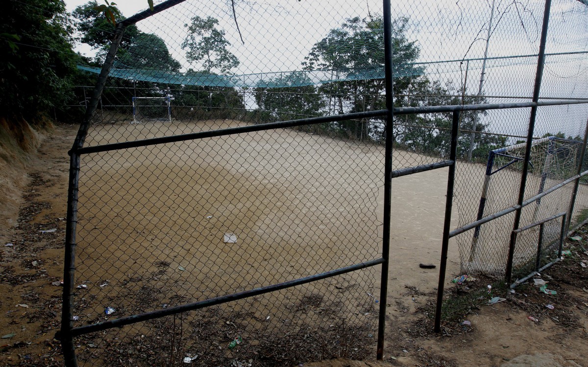 Campo do Vietn&atilde; &eacute; utilizado para pousos de helic&oacute;pteros em opera&ccedil;&otilde;es policiais - Reginaldo Pimenta / Agencia O Dia