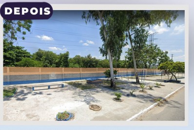Prefeitura de Mesquita revitaliza área de lazer na Rua Duartina, no Cosmorama