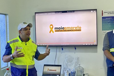 Águas do Rio: Maio Amarelo é tema de abordagem na unidade de Nilópolis