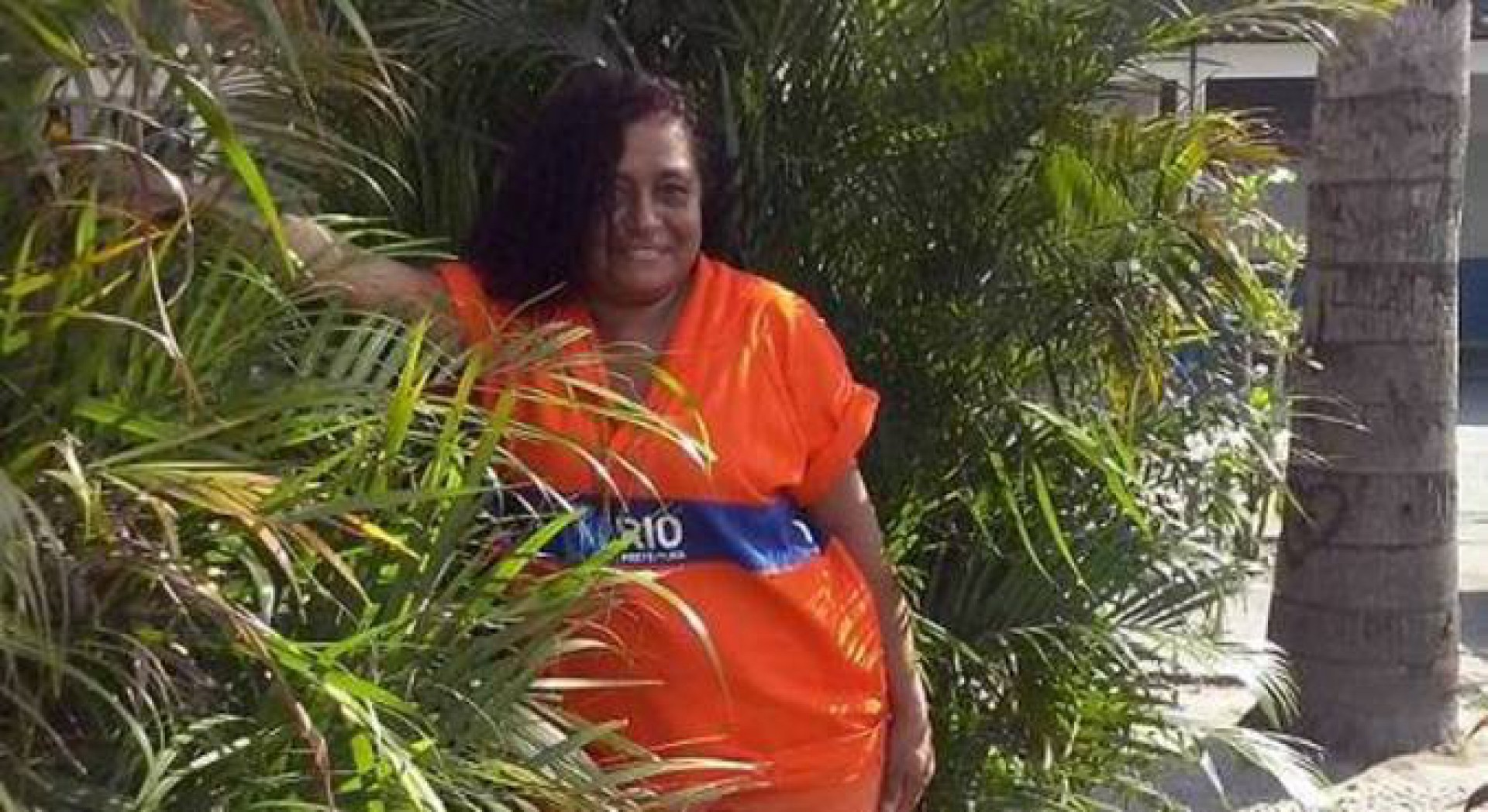 Foto da gari Rosicler Gonzaga, de 61 anos, atingida durante confronto entre criminosos e PMs - Reprodução/Redes Sociais