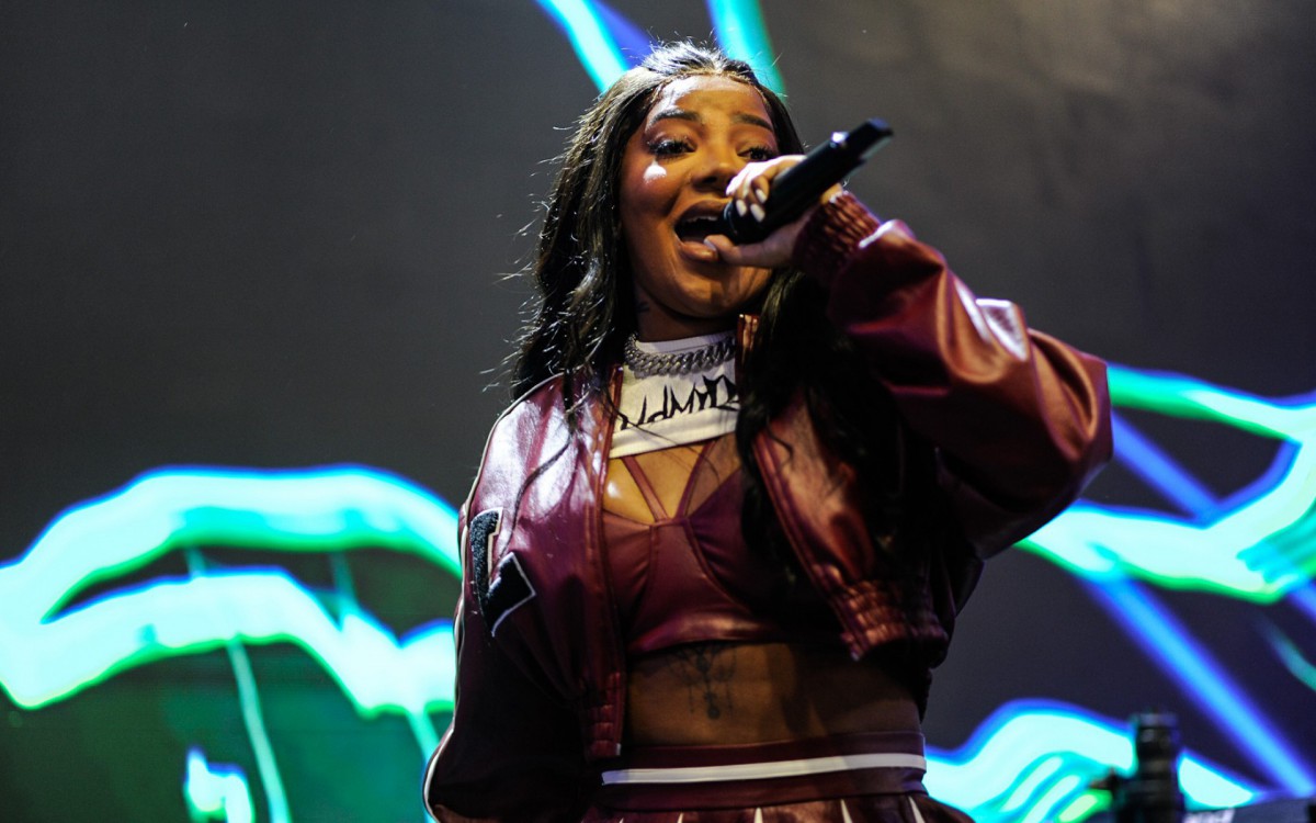 Ludmilla se apresenta na NBA House - Eduardo Martins / Ag. News