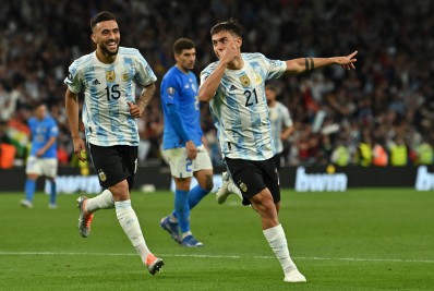 Argentina domina a Itália e conquista a Finalíssima