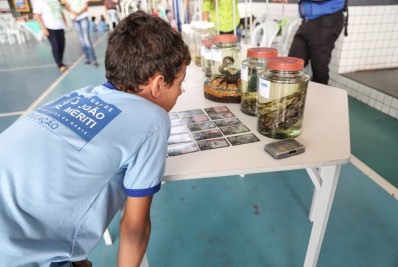Meriti realiza abertura da Semana Mundial do Meio Ambiente com alunos da Escola Municipal Professora Graça Grijó