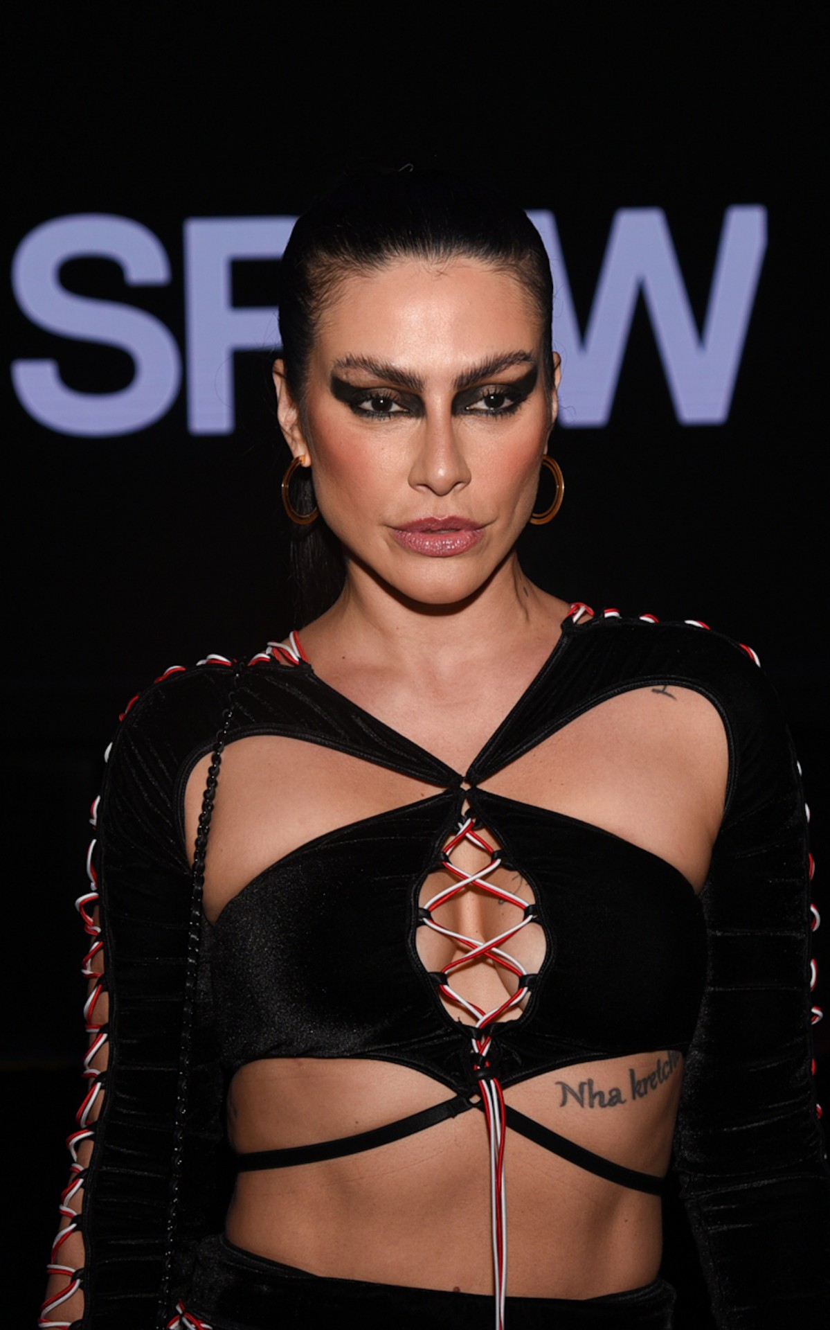 Cleo na S&atilde;o Paulo Fashion Week