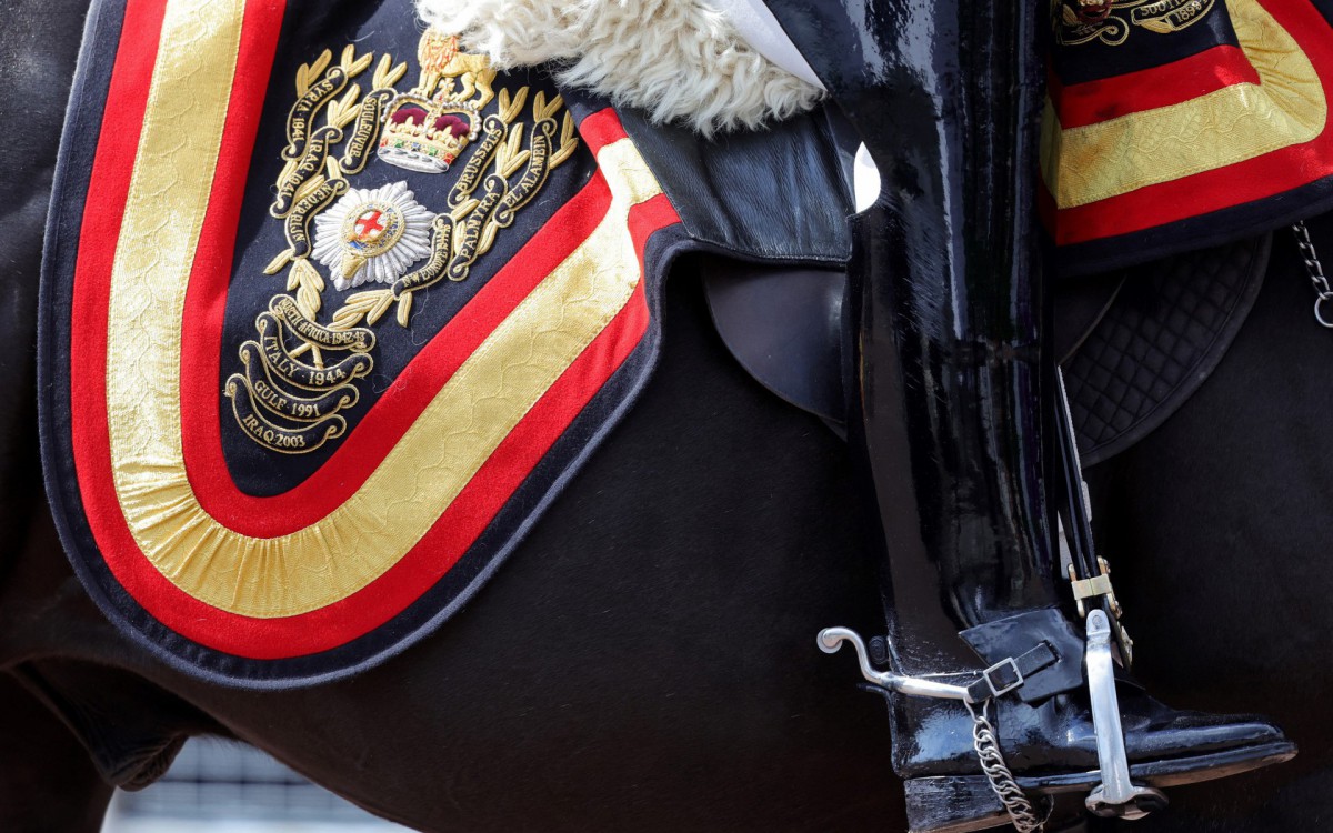 Desfile de Aniversário durante as celebrações do Jubileu de Platina da Rainha Elizabeth II - CHRIS JACKSON / POOL / AFP