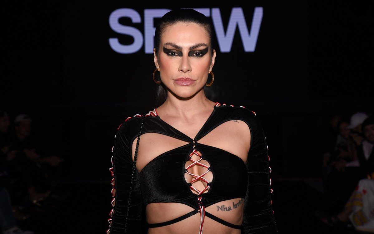 Cleo na S&atilde;o Paulo Fashion Week