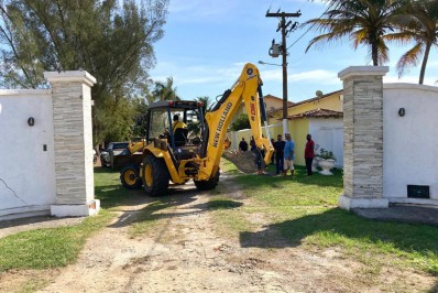 Ações de desobstruções em áreas públicas são intensificadas em Búzios