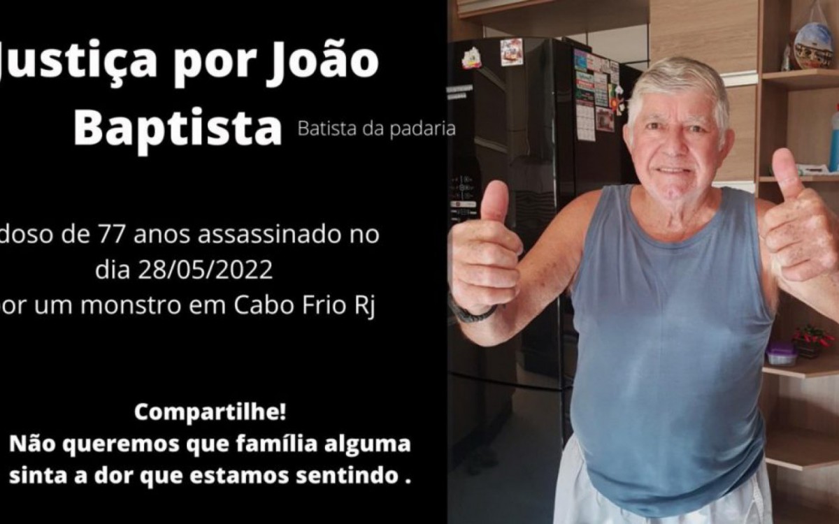 Idoso foi morto sem possibilidade de defesa 