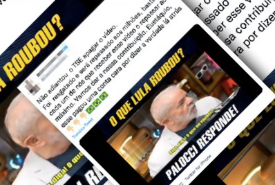 Post usa áudio com imitação de Lula para confundir sobre acusações de corrupção