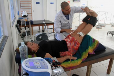 Fisioterapia garante avanços na saúde dos pacientes do CER III