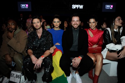 Ex-BBBs ostentam looks luxuosos no quarto dia de SPFW