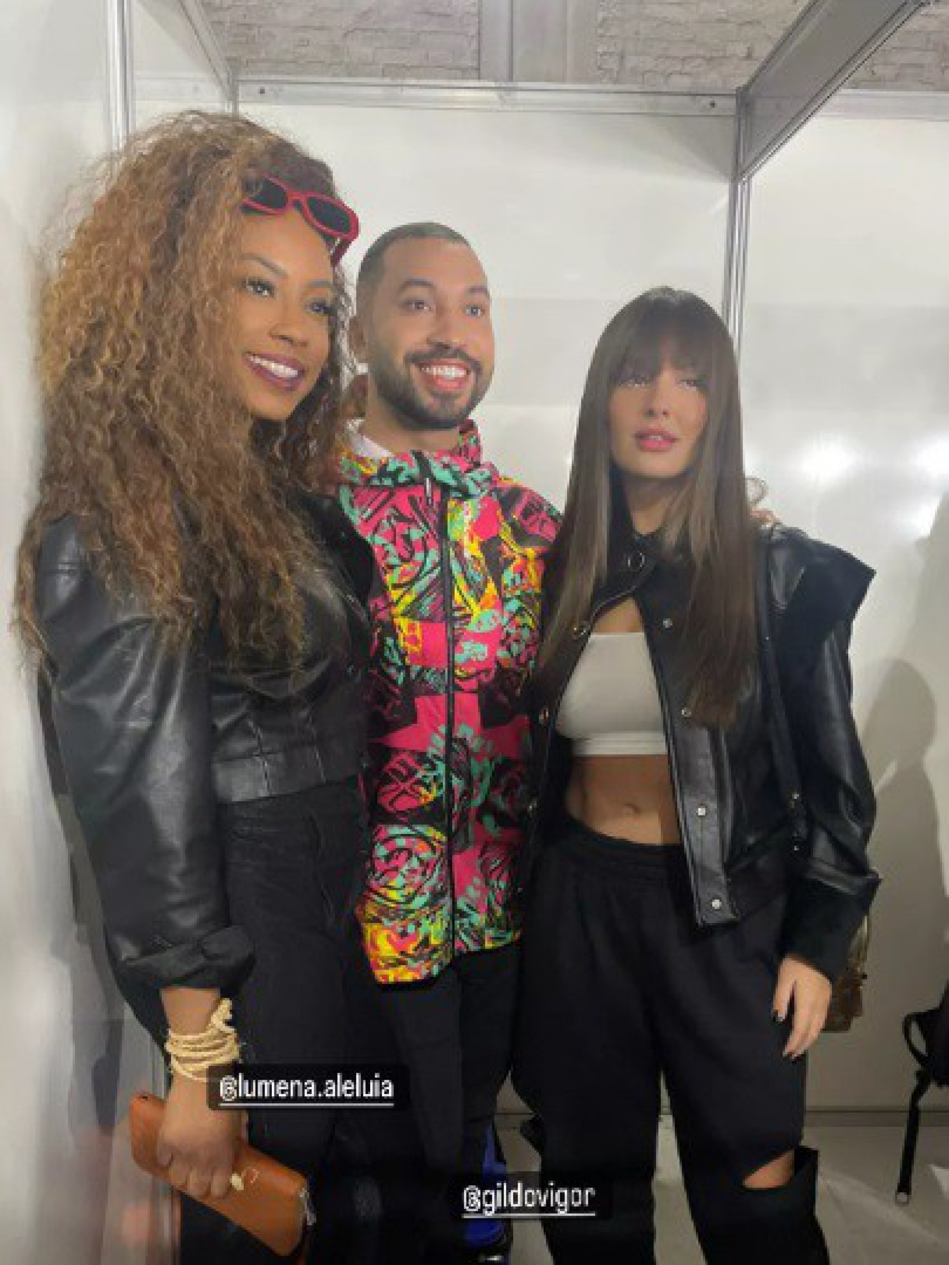 Lumena Aleluia, Gil do Vigor e Thais Braz - Reprodução do Instagram