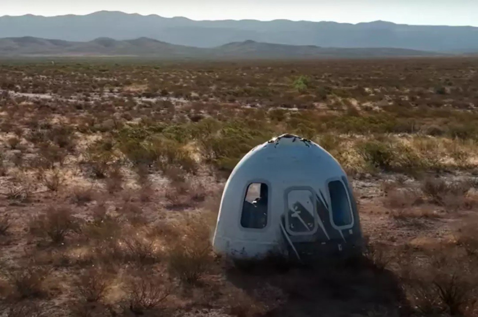 Victor Hespana retorna de viagem suborbital e se torna primeiro brasileiro a visitar espaço - Reprodução/Missions NS-21