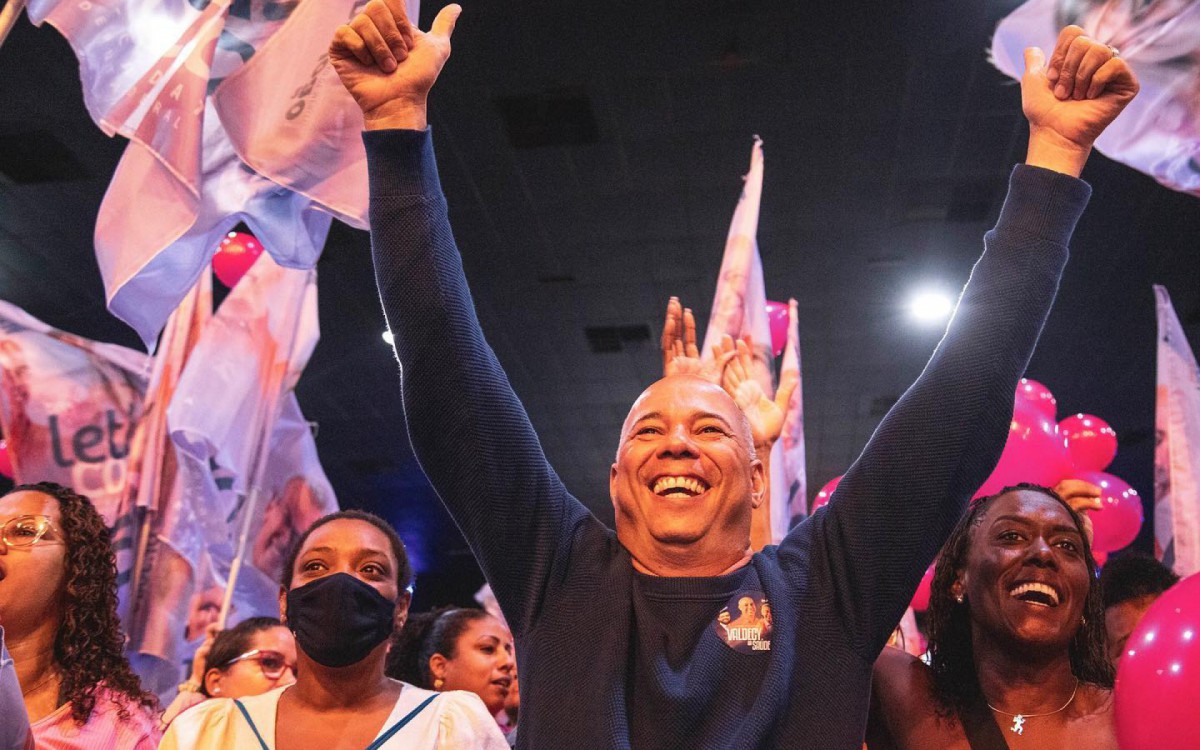 O pr&eacute;-candidato a deputado estadual Valdecy da Sa&uacute;de