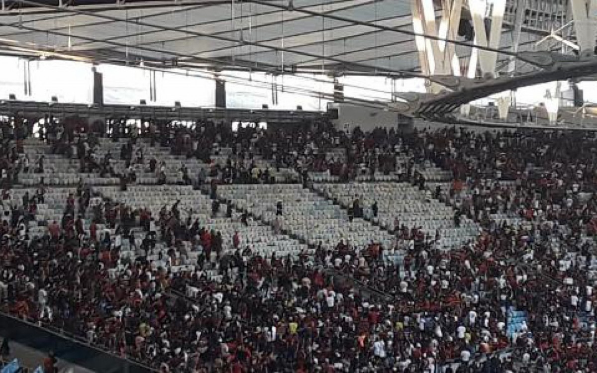 Derrota do Flamengo gera briga entre torcedores rubro-negros