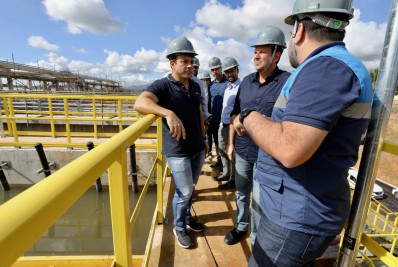 Estação de esgoto é inaugurada na Zona Oeste por meio de concessão municipal