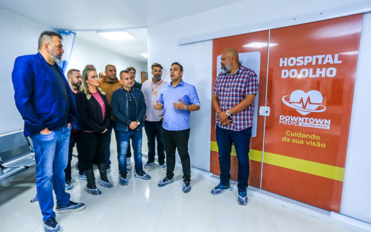 M&aacute;rcio Canella, Daniela, Waguinho e Marcelo Canella percorreram a unidade