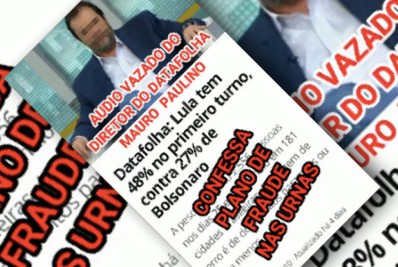 Áudio sobre fraudes em pesquisas é de comediante, não de ex-diretor do Datafolha