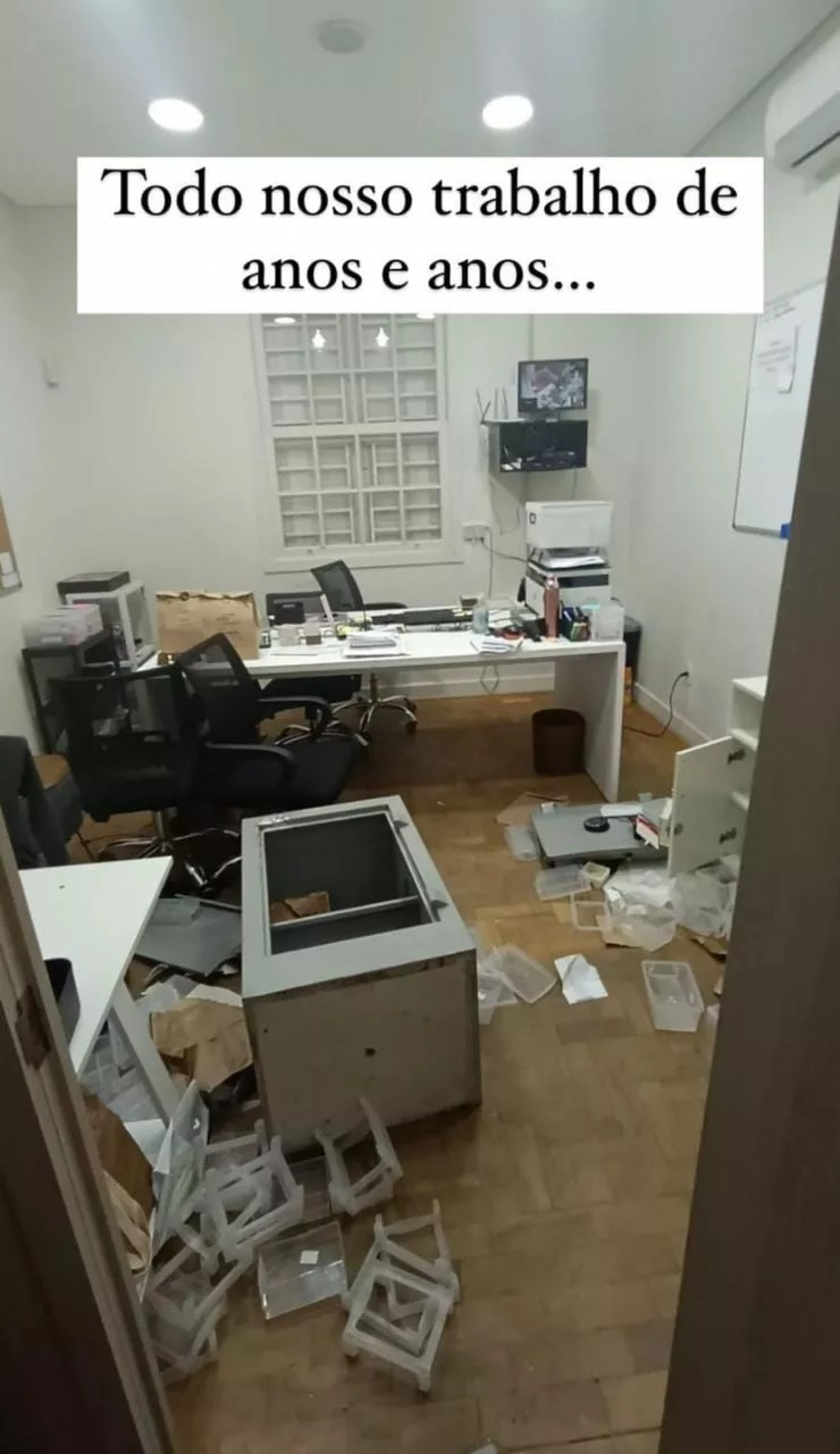 Estoque de loja de joias de Shantal Vertelho é roubado - Reprodução / Instagram