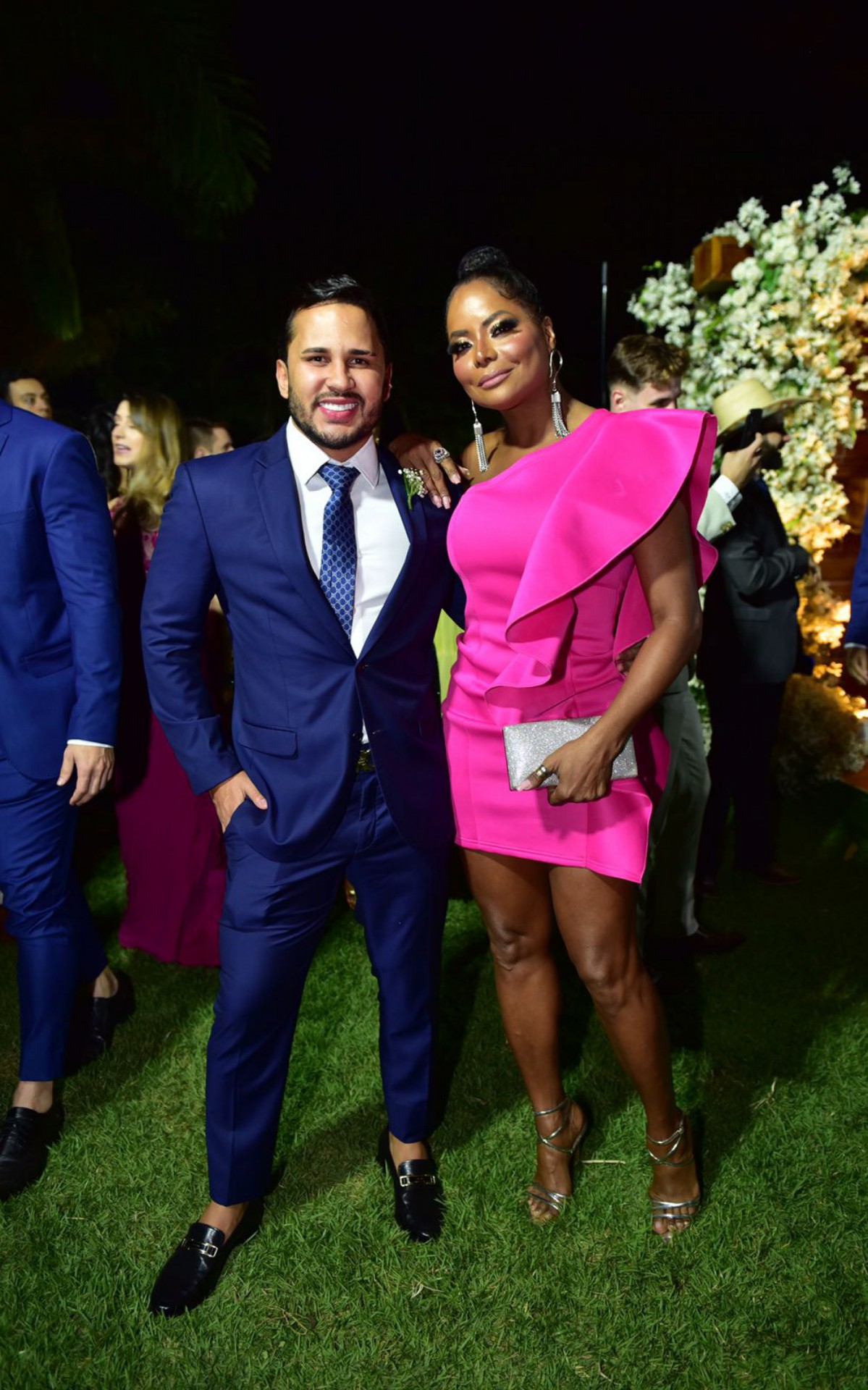 Lucas Guimar&atilde;es e Adriana Bombom