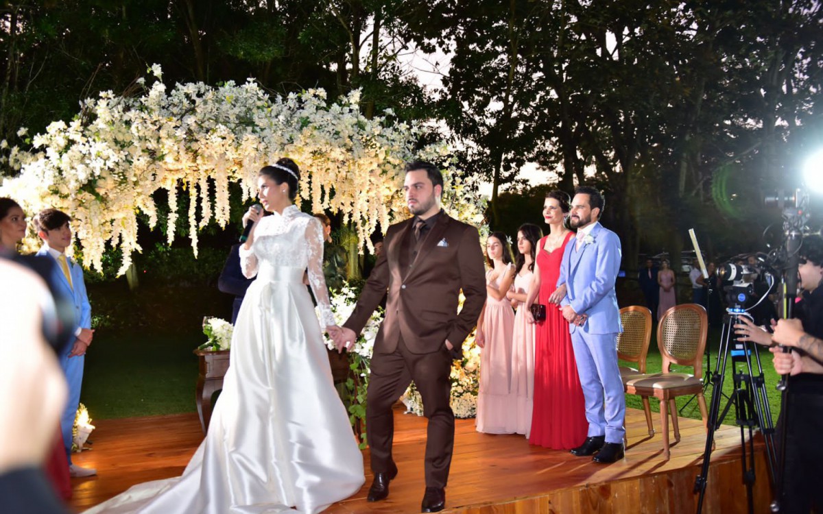 Izabella Camargo e Nathan Camargo