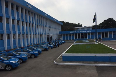 Começam as obras de reforma e manutenção no Batalhão da PM em São João de Meriti