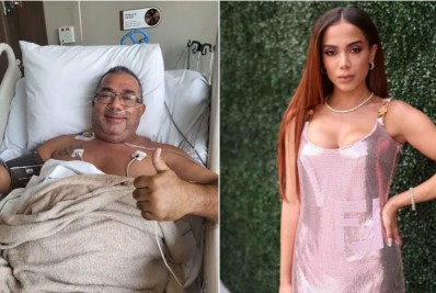 Pai de Anitta revela que está com câncer de pulmão