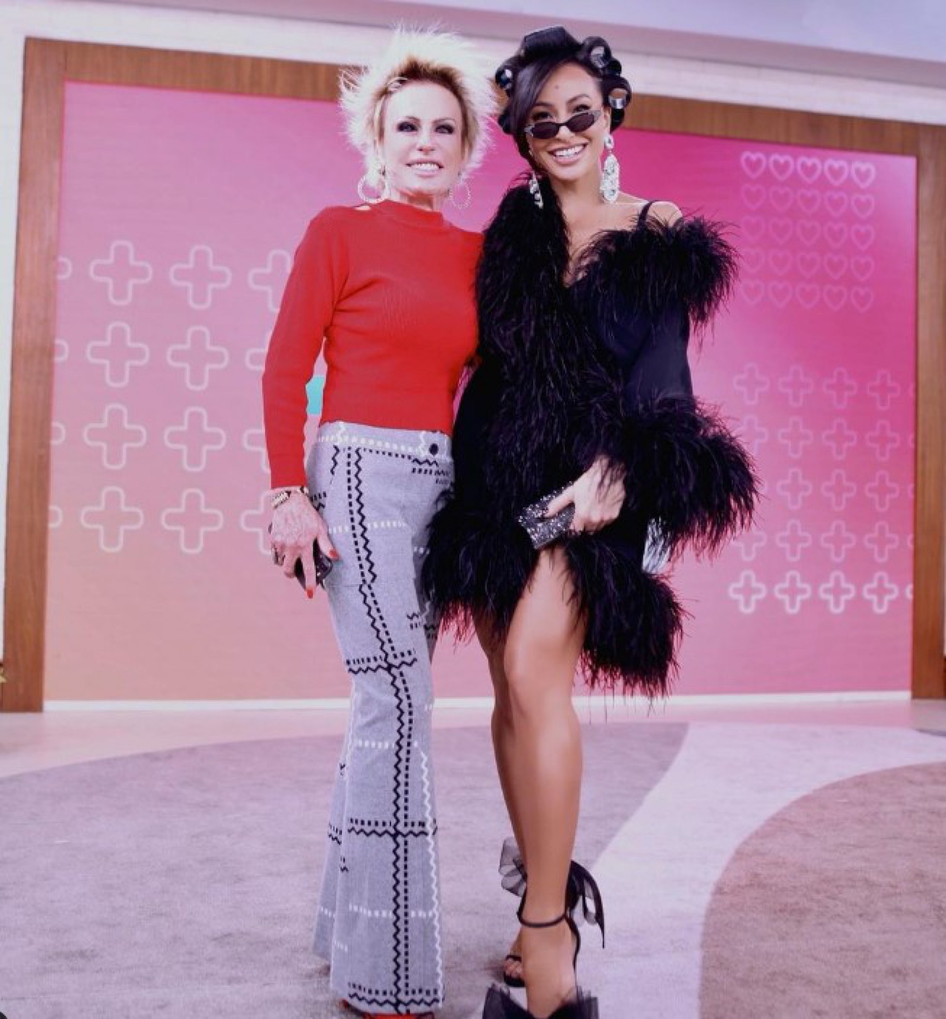 Ana Maria Braga e Sabrina Sato - Reprodução/Instagram