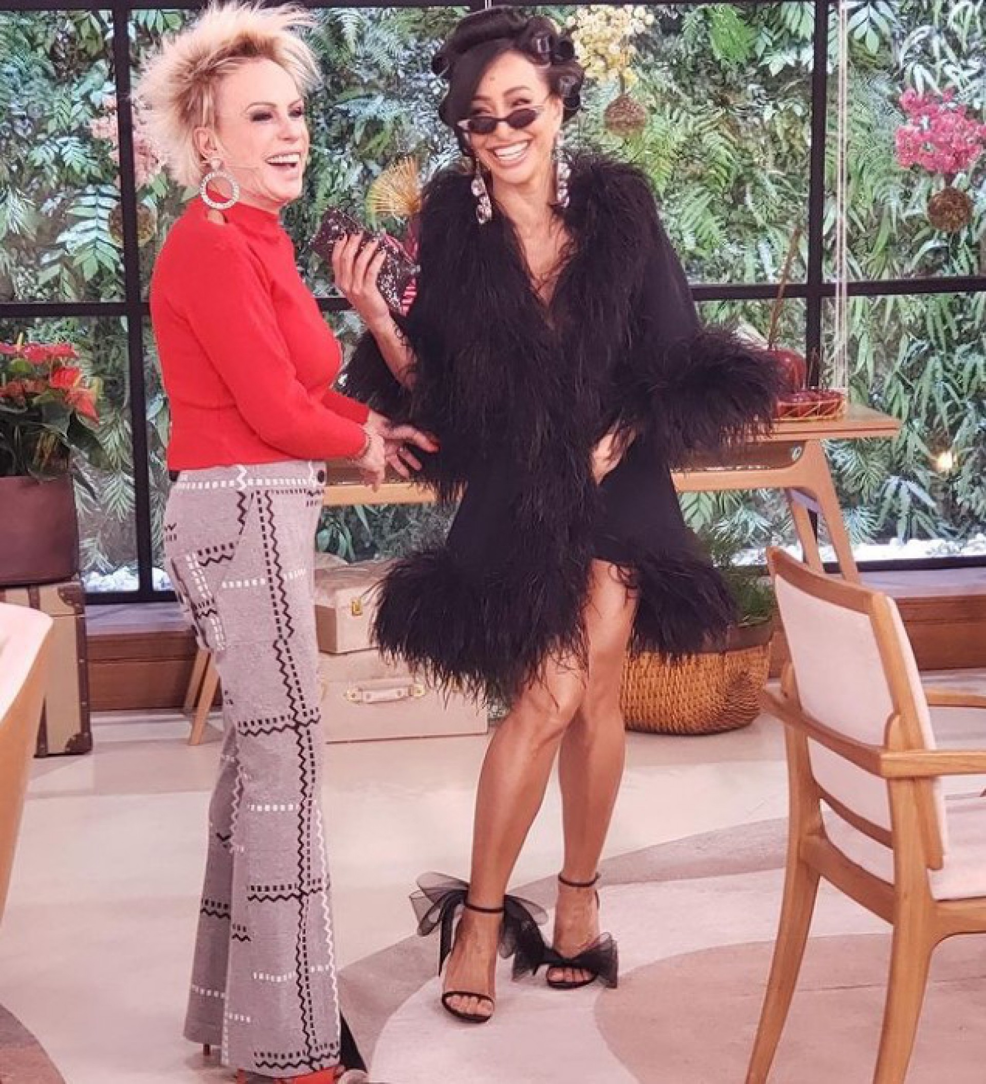 Ana Maria Braga e Sabrina Sato - Reprodução/Instagram