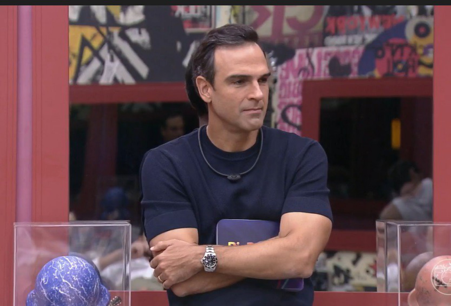 Tadeu Schmidt comentou sobre o Dia Nacional da Liberdade de Imprensa - Reprodução/Globo