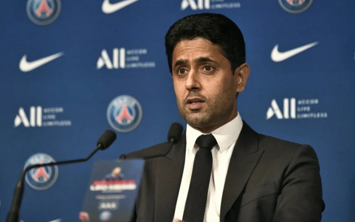 Nasser Al-Khelaifi &eacute; dono do Paris Saint-Germain