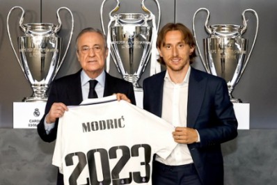 Real Madrid estende contrato de Luka Modric por mais uma temporada