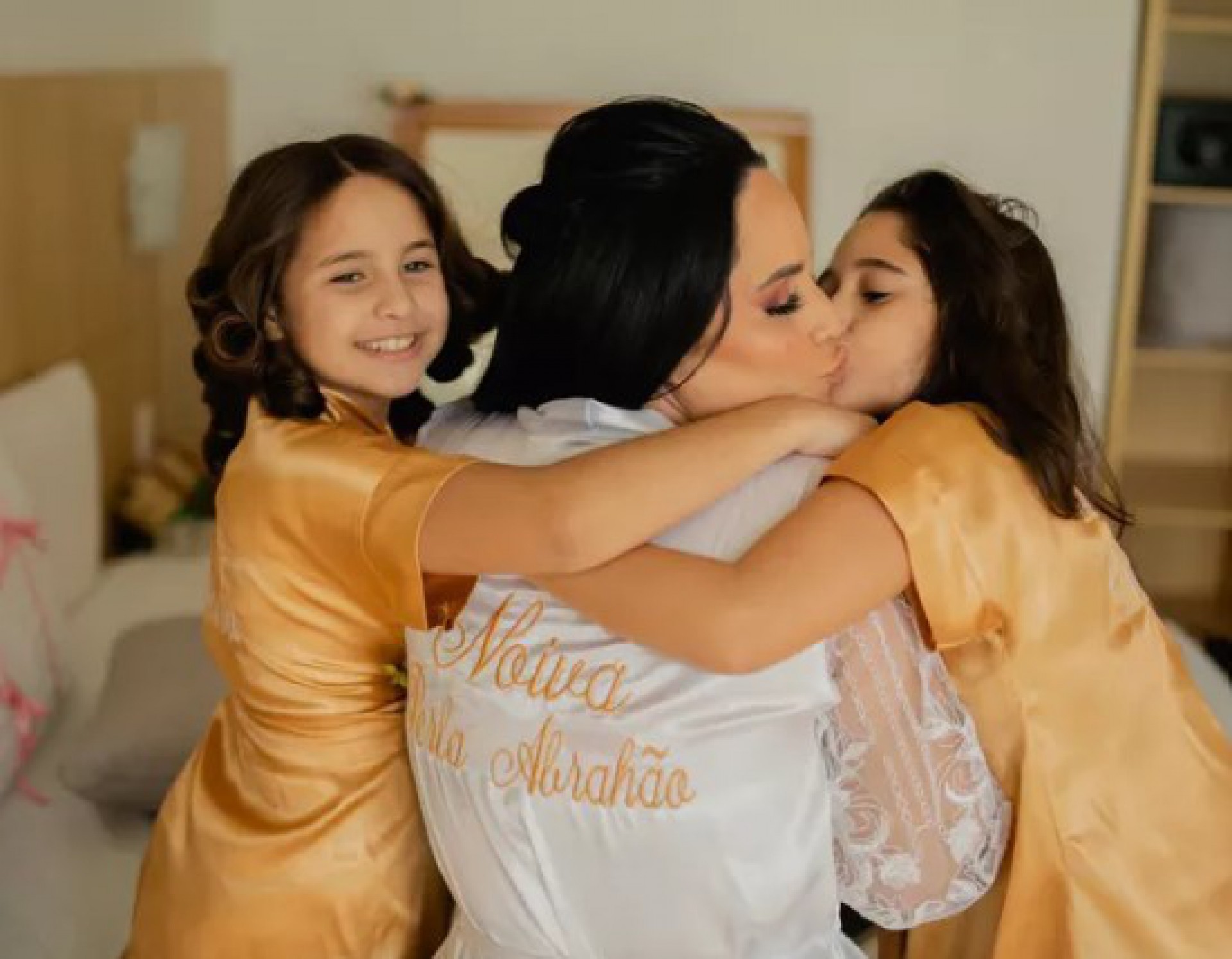 Bastidores do casamento de Perlla com Patrick Abrahão - Tais Bastos/Alexandre Xandero/Divulgação