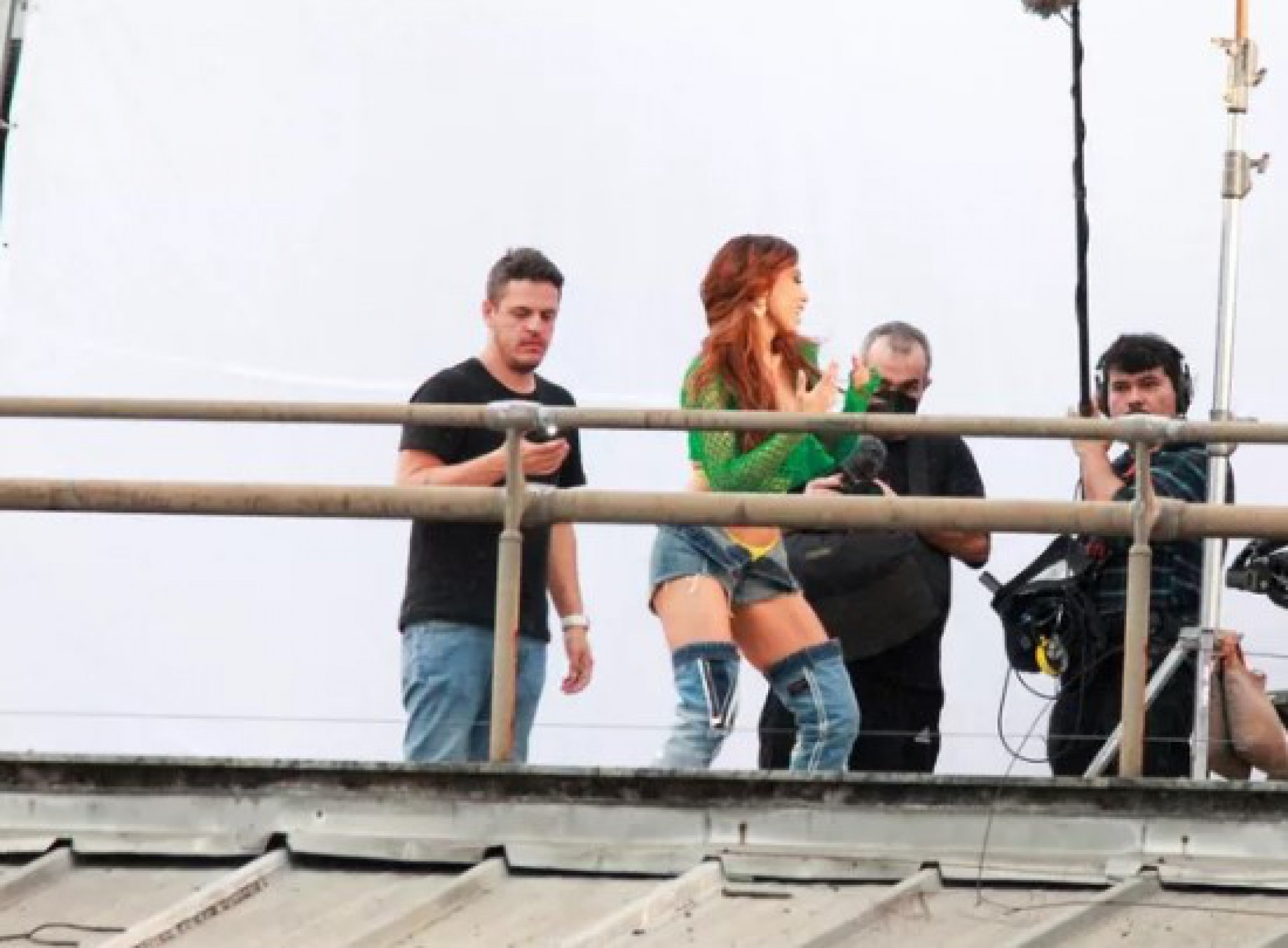 Anitta grava clipe no Rio  - JC PEREIRA e Adão/AgNews