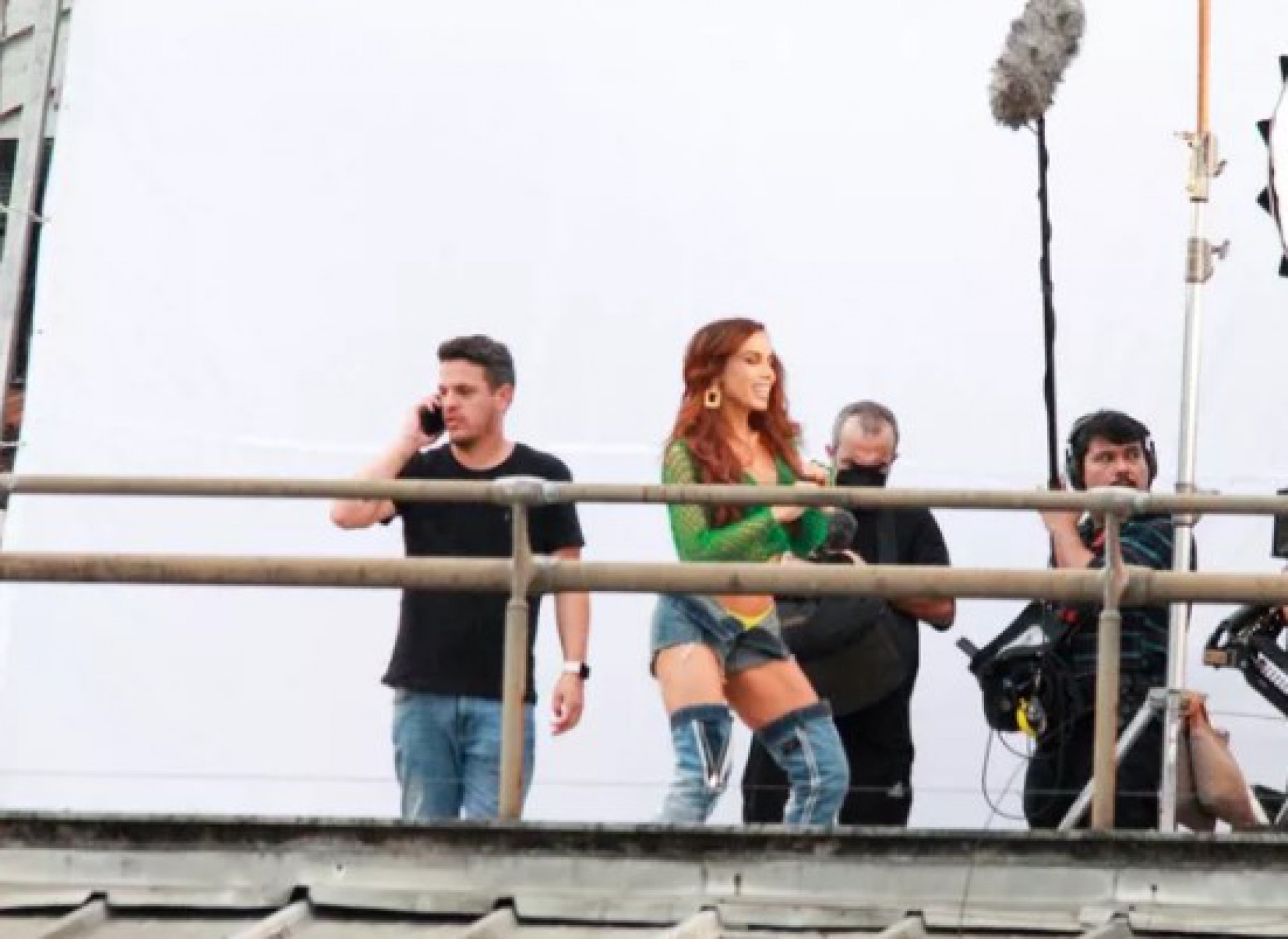 Anitta grava clipe no Rio  - JC PEREIRA e Adão/AgNews
