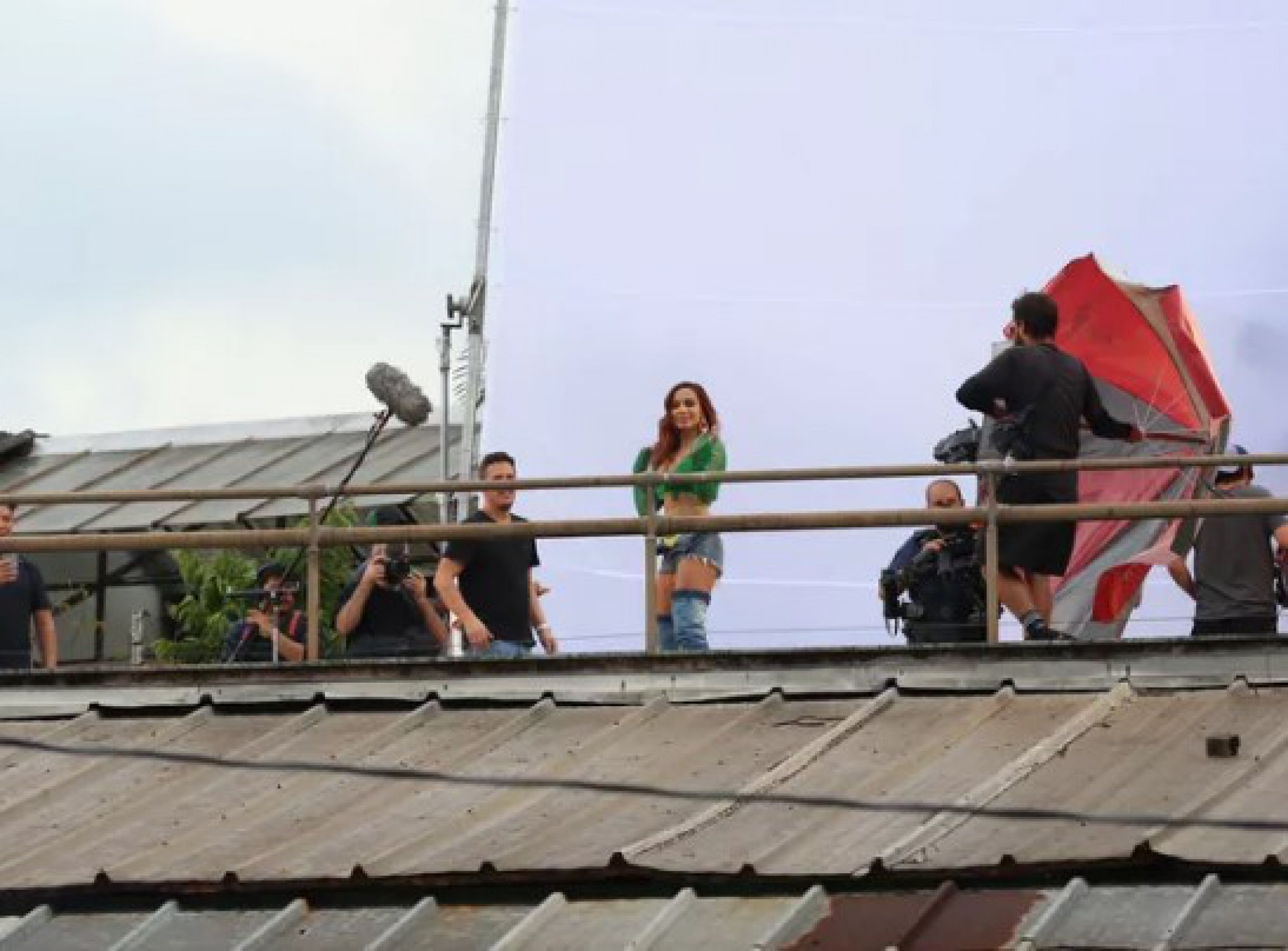 Anitta grava clipe no Rio - Roberto Filho/Brazil News