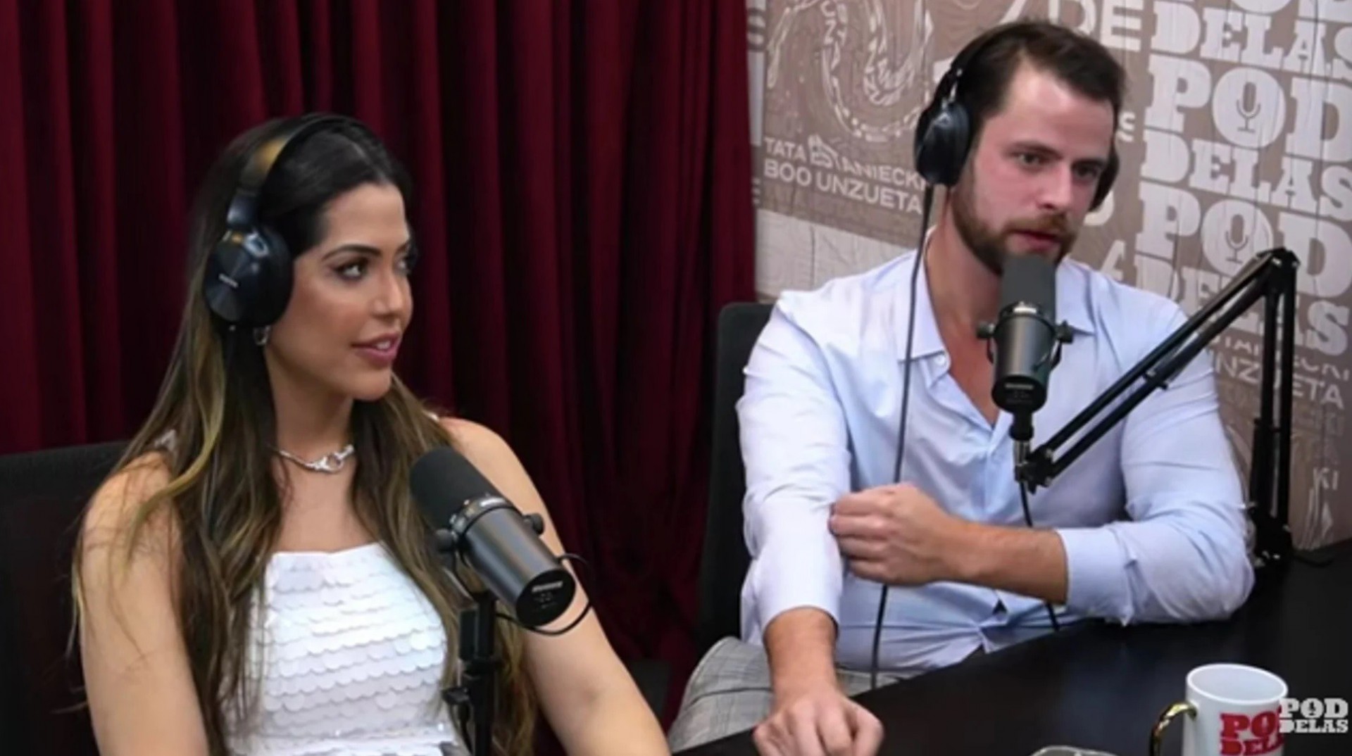 Em entrevista, Laís e Gustavo falaram sobre o relacionamento  - Reprodução/Youtube