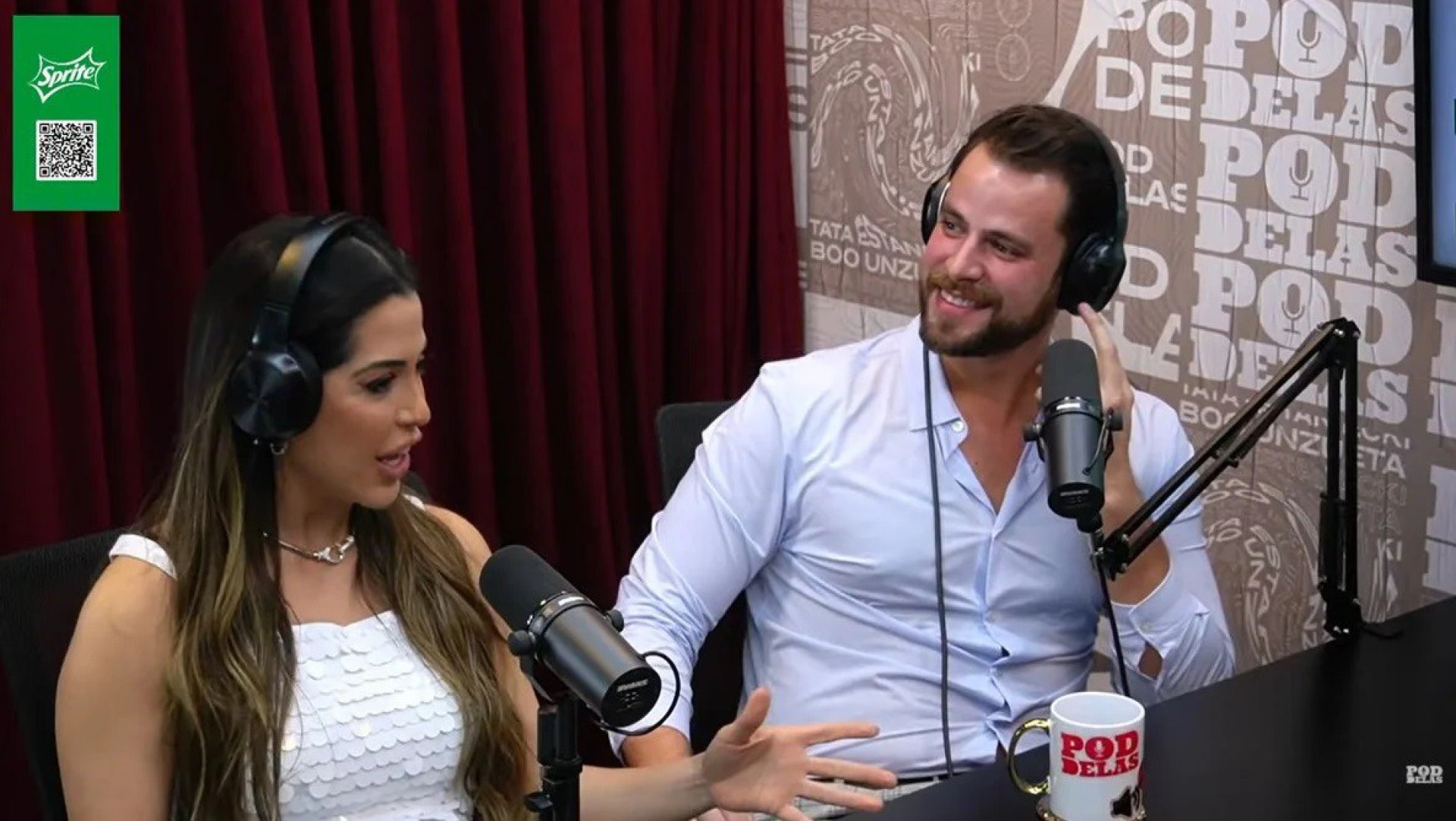 Em entrevista, Laís e Gustavo falaram sobre o relacionamento  - Reprodução/Youtube