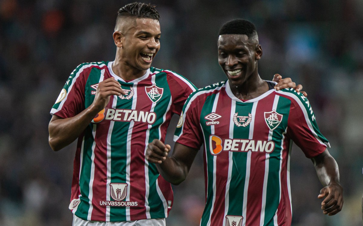 David Braz e Luiz Henrique - Fluminense FC - Foto: Marcelo Goncalves/Fluminense FC