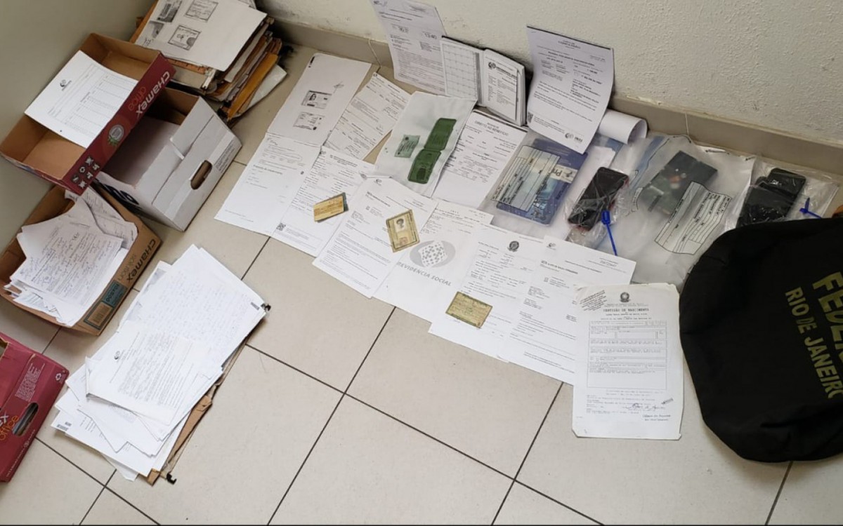 Material apreendido durante a opera&ccedil;&atilde;o