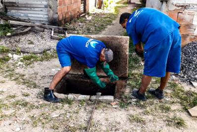 Cachoeiras de Macacu realiza obras em rede de abastecimento de água