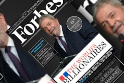 É falso que Lula tenha sido apontado como bilionário pela revista Forbes