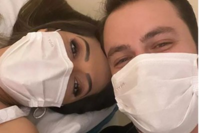 Na saúde e na doença: Laís Caldas e Gustavo Marsengo comemoram um mês de namoro no pronto-socorro