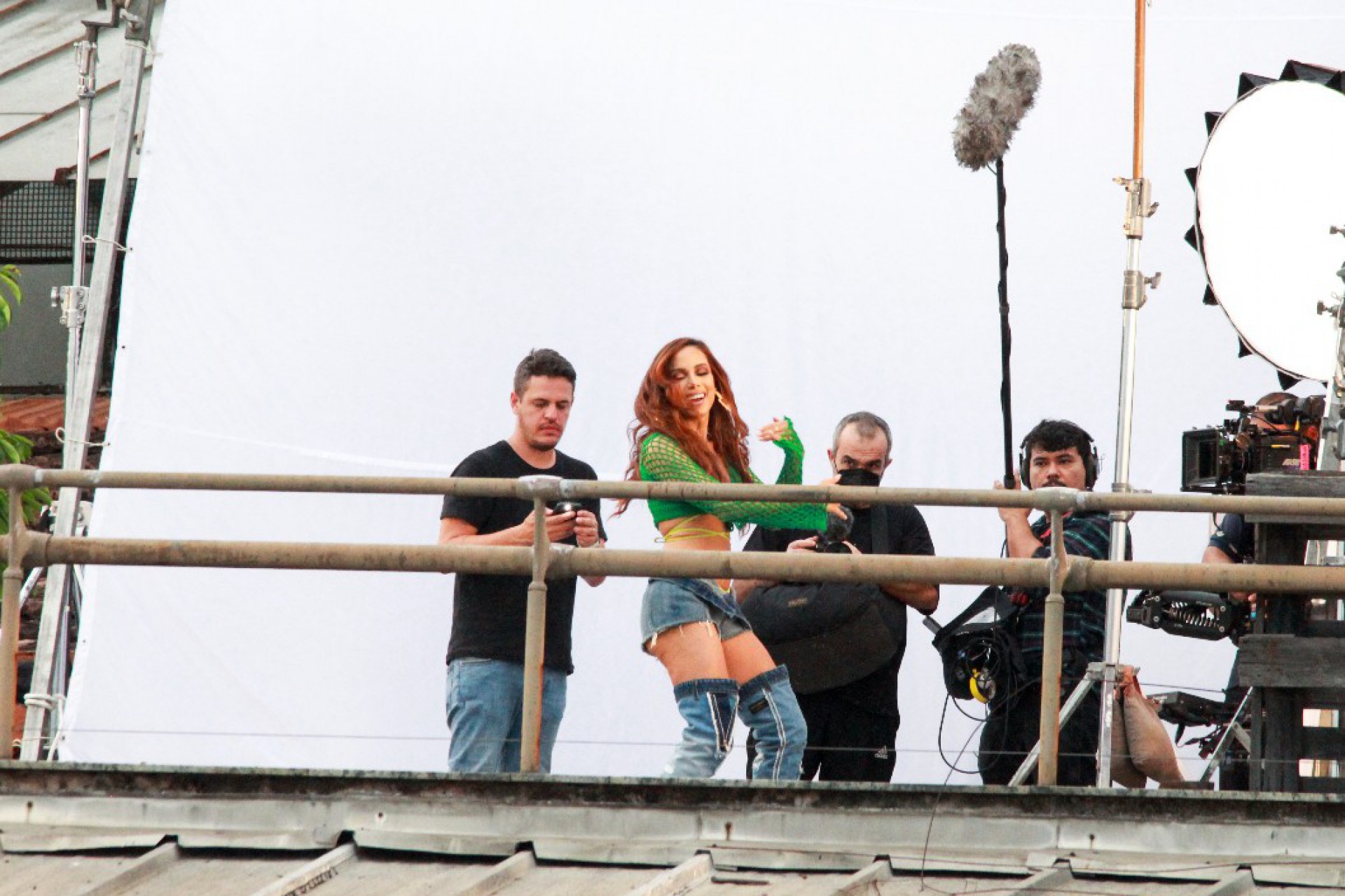 Anitta grava clipe na Lapa nesta quarta-feira - Adão / Ag. News