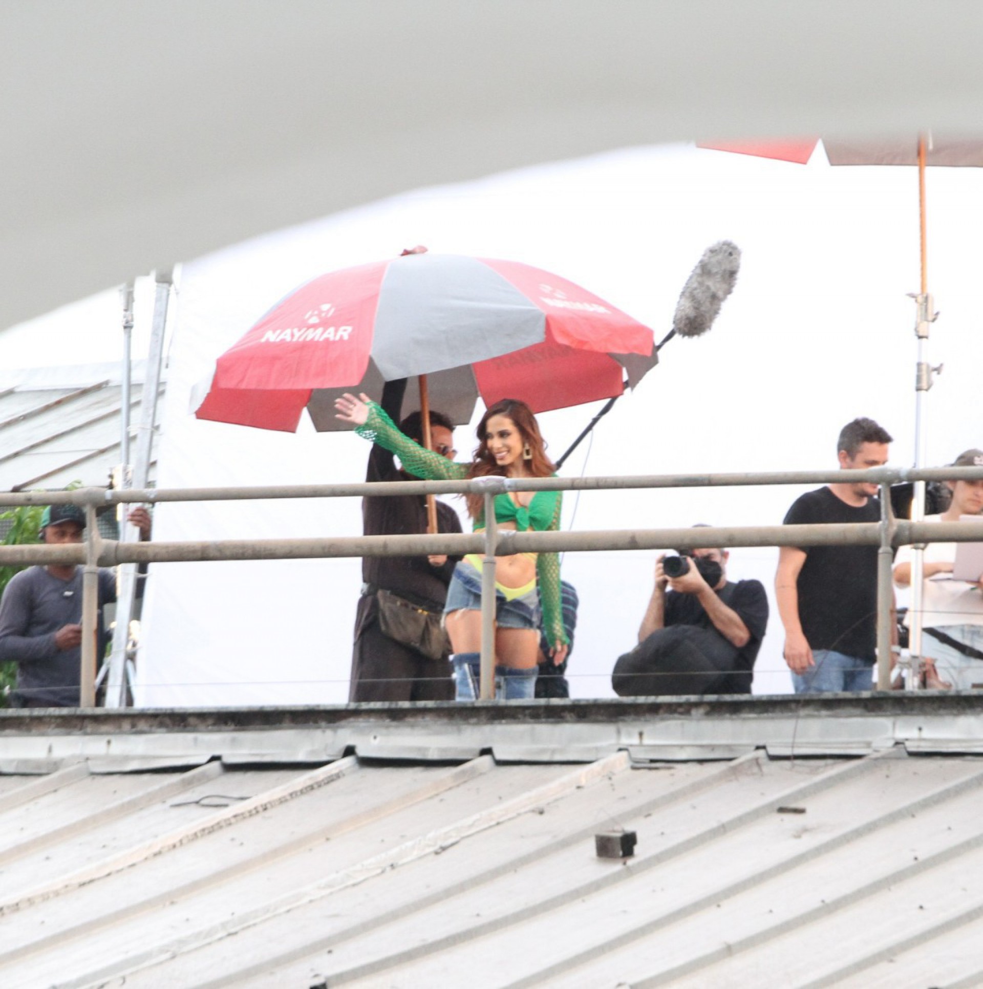 Anitta grava clipe na Lapa nesta quarta-feira - Adão / Ag. News