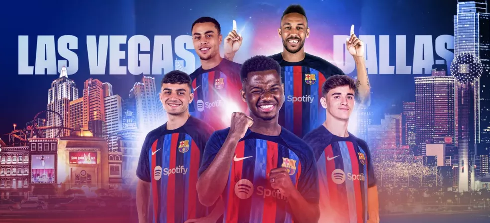 Barcelona e Real Madrid farão amistoso de pré-temporada em Las Vegas