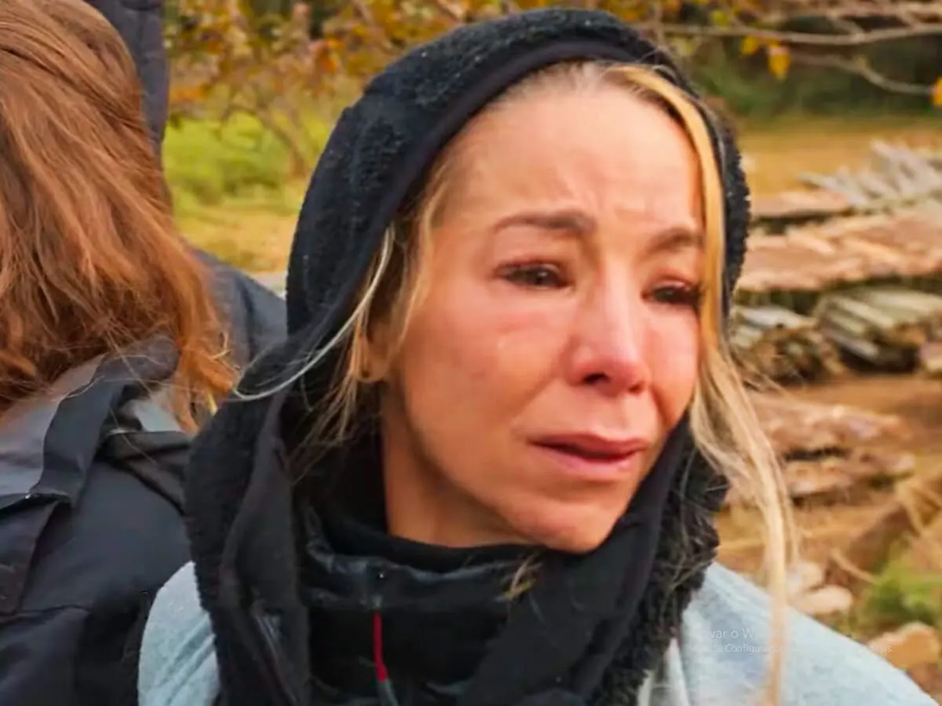 Danielle Winits no reality show 'A Ponte' - Reprodução